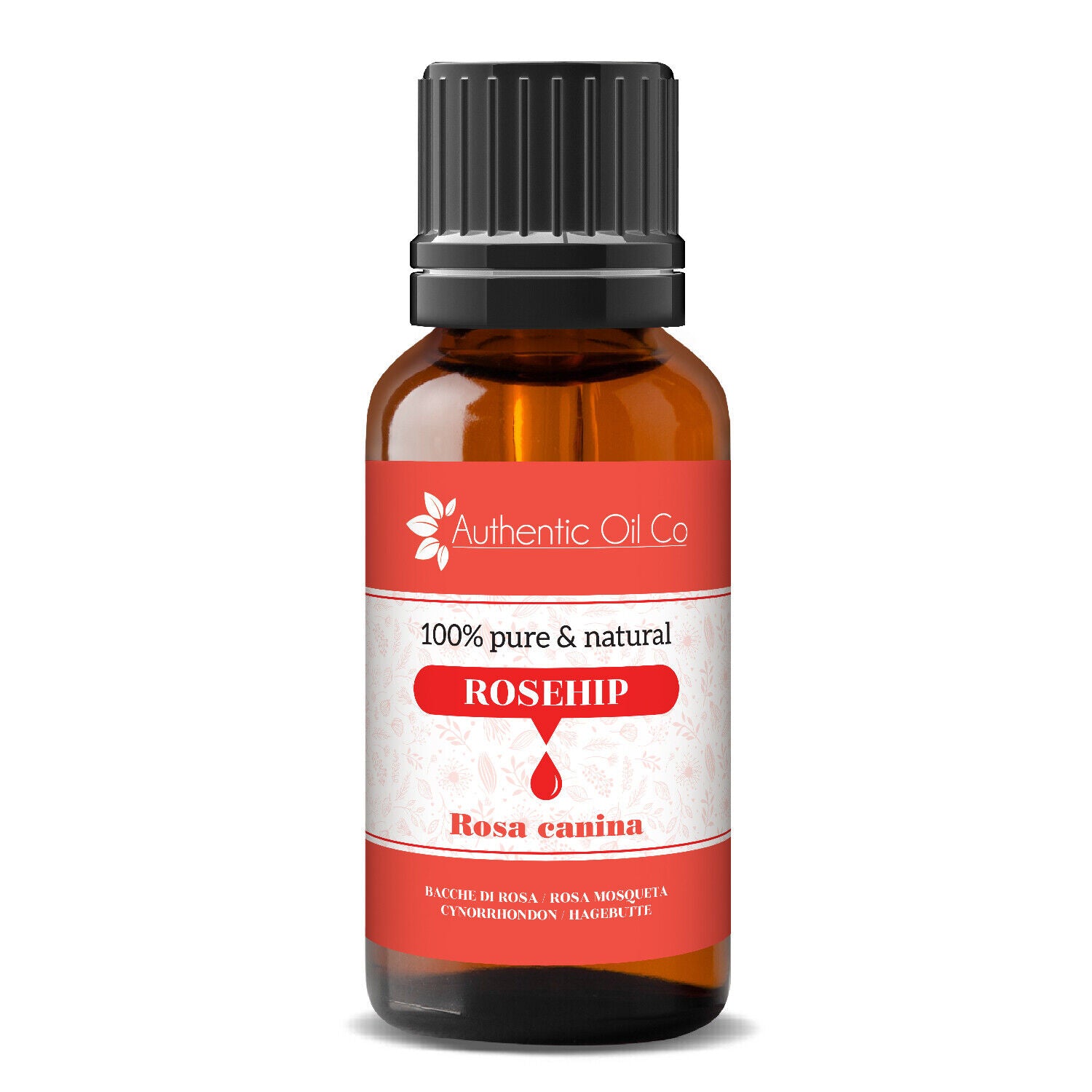 Rosehip Oil 100% Pure Natural Cold Pressed Skin Face Wrinkles Cosmetics