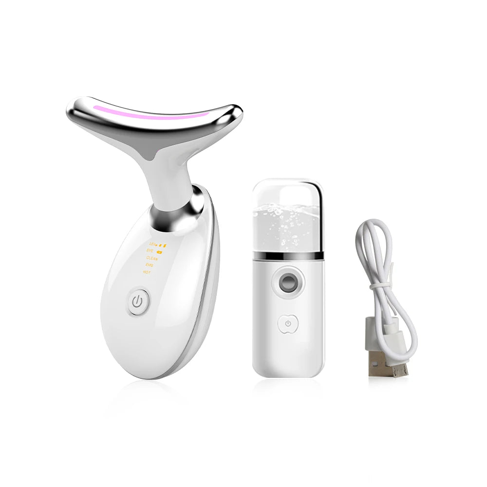 Face Lifting Machine EMS Facial Microcurrent Device Neck Face Lifting Massager Skin Tighten Anti-Wrinkle Double Chin Remover