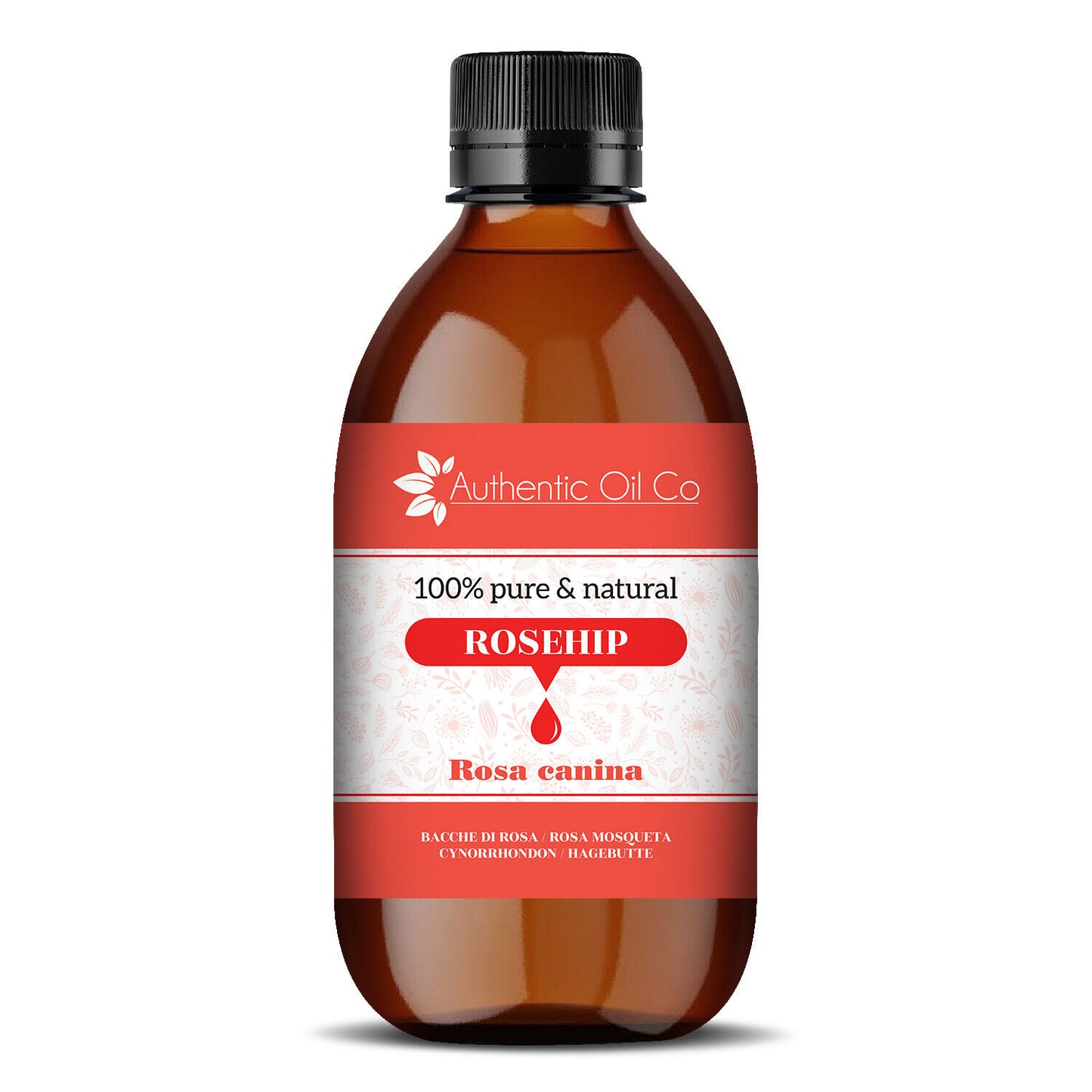 Rosehip Oil 100% Pure Natural Cold Pressed Skin Face Wrinkles Cosmetics